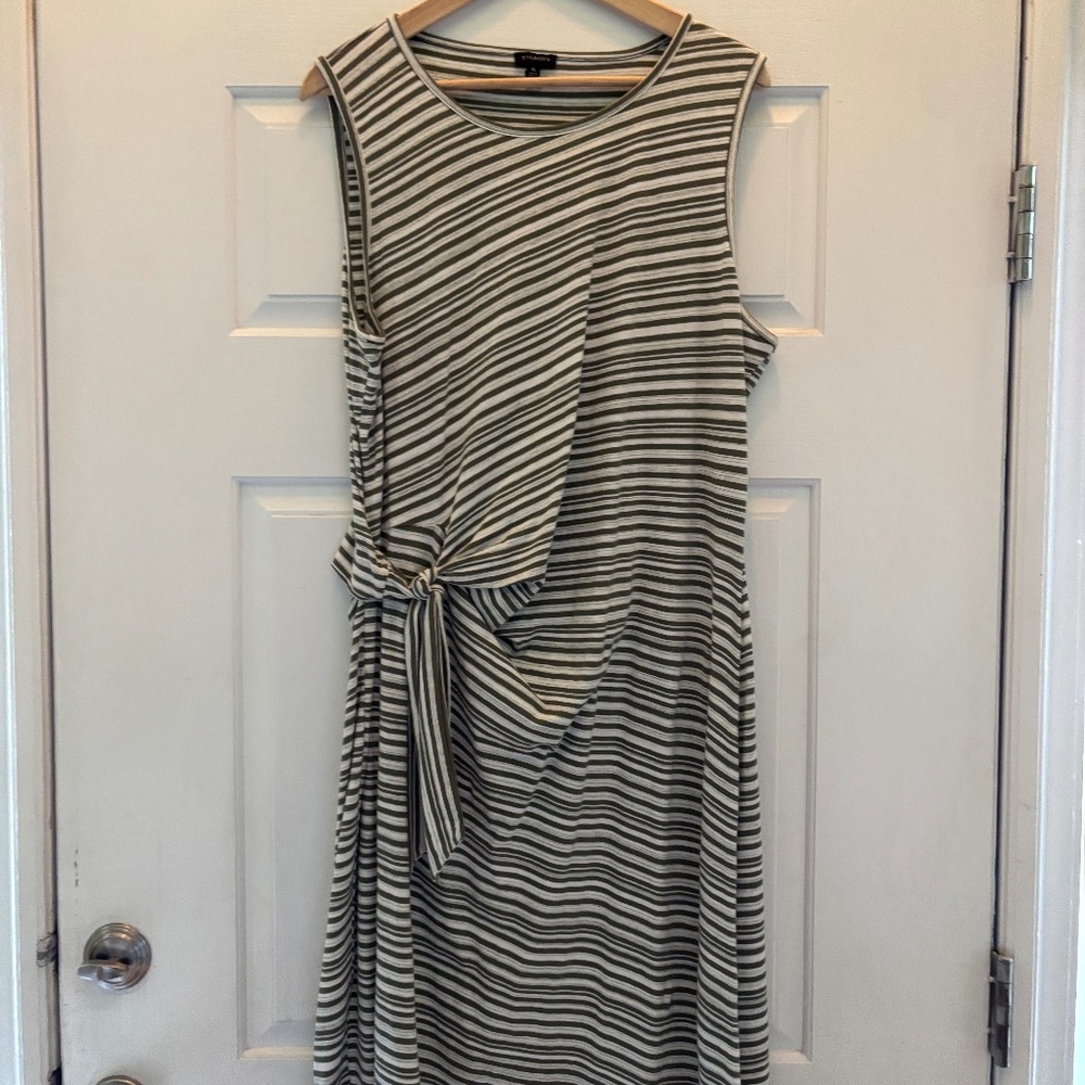 Tablots COTTON SIDE TIE SHIFT DRESS Size XL